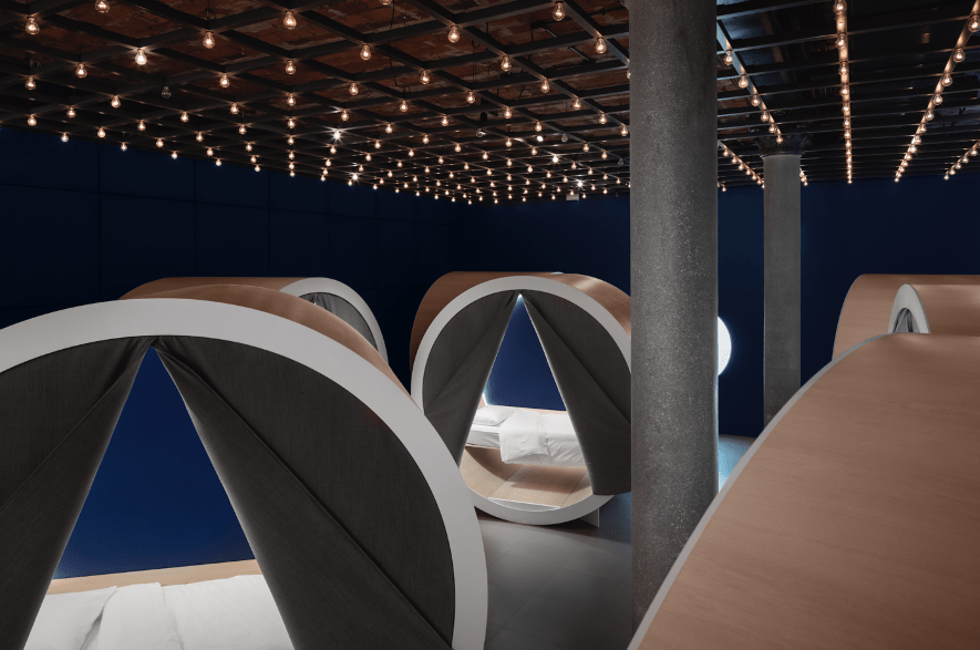 Interior de Dreamery de Casper en Nueva York. © hwkn.com